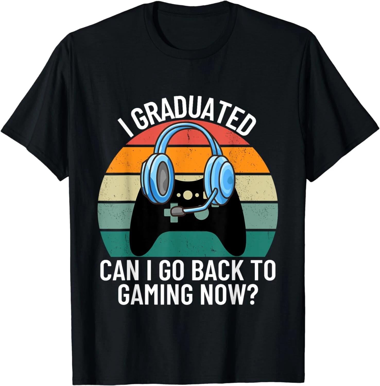 I Graduated Can I Go Back To Gaming Now Gift Unisex T-Shirt 4XL
I Graduated Can I Go Back To Gaming Now Gift Unisex T-Shirt 4XL