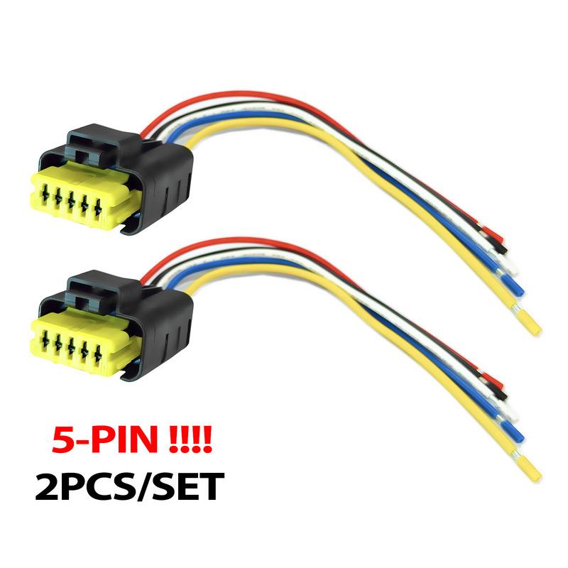 2PC For Peugeot Citroen 5-Pin Petrol Throttle Accelerator Pedal Position Sensor Plug Connector Wiring Harness Loom FOR 207 C3 C4
2PC For Peugeot Citroen 5-Pin Petrol Throttle Accelerator Pedal Position Sensor Plug Connector Wiring Harness Loom FOR 207 C3 C4