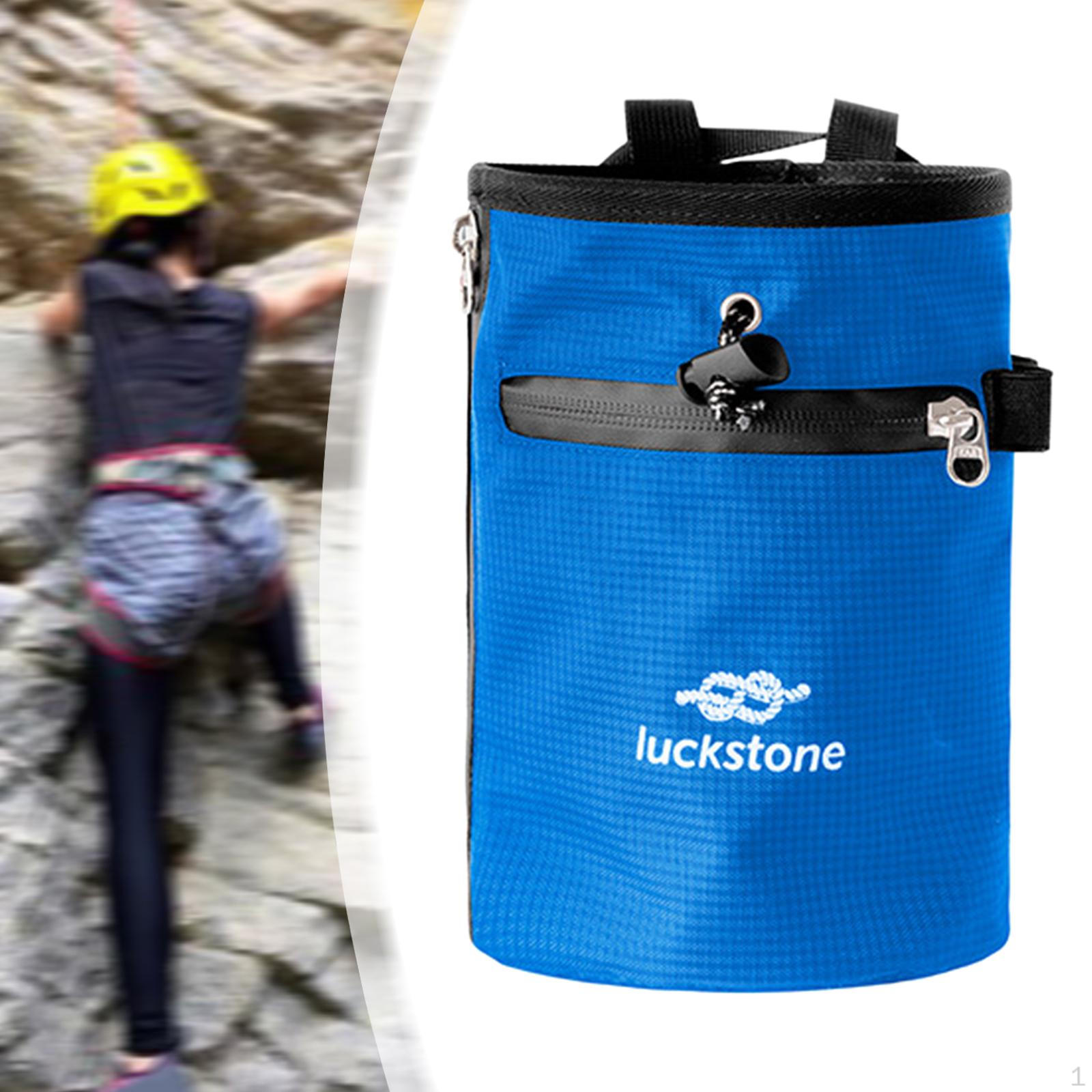 Chalk Bag for Climbing Carrier Practical Storage Pouch Waist Belt Weightlifting чорний
Chalk Bag for Climbing Carrier Practical Storage Pouch Waist Belt Weightlifting чорний