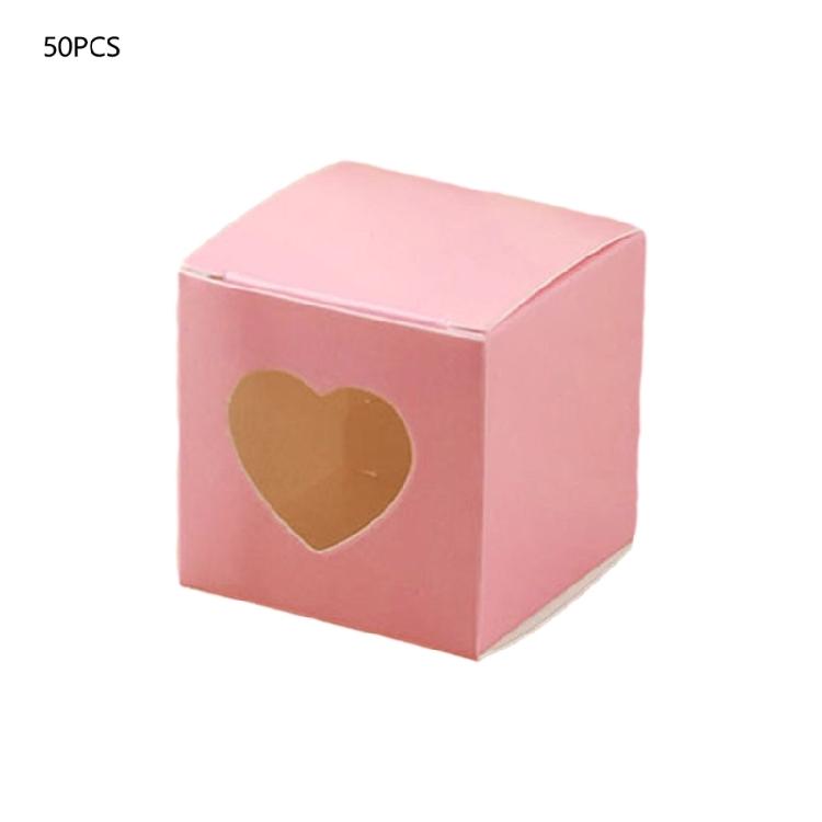 50PCS Heart Shaped Candy Boxes Paper Bag Stylish Paper Gift Box for Christmas рожевий
50PCS Heart Shaped Candy Boxes Paper Bag Stylish Paper Gift Box for Christmas рожевий