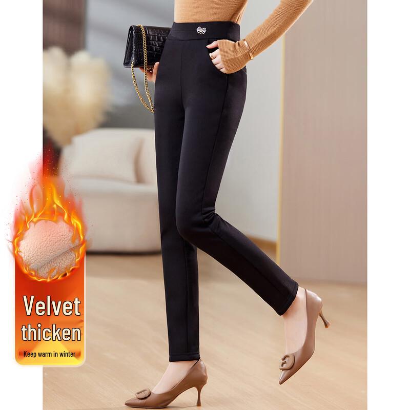 Paster Women s Autumn/Winter Velvet-Lined Elastic Waist Casual Pants 4XL
Paster Women s Autumn/Winter Velvet-Lined Elastic Waist Casual Pants 4XL