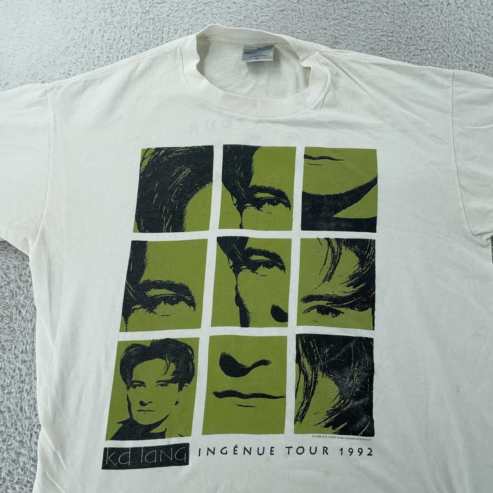 Винтажный k.d. lang Рубашка Прямая Большой Белый Ingenue Тур 1992 Броккум США 90-е 2XL
Винтажный k.d. lang Рубашка Прямая Большой Белый Ingenue Тур 1992 Броккум США 90-е 2XL