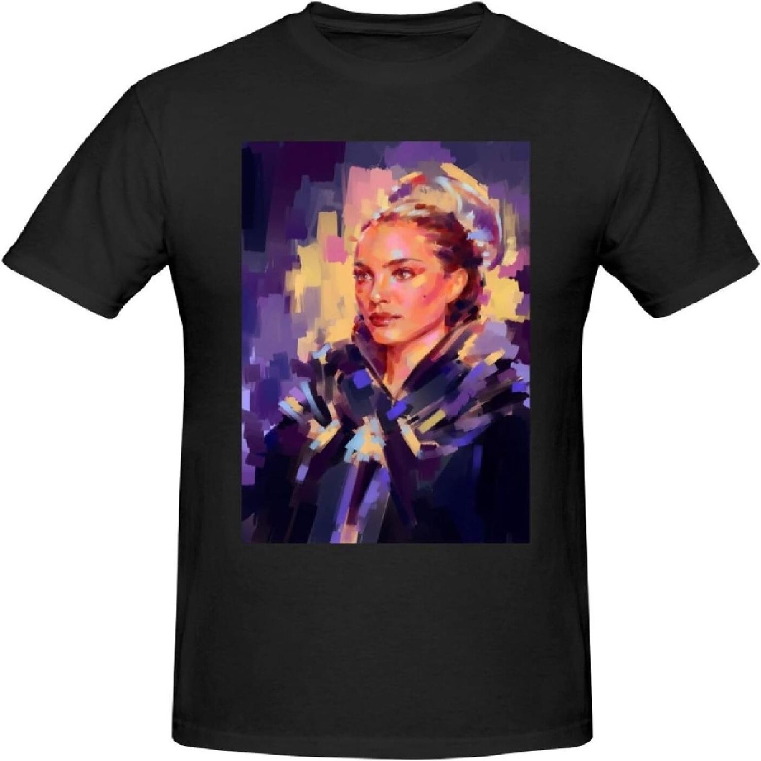 Natalie Music Portman Men s T-Shirts Short Sleeve Cotton Casual Basic Tee Shirts Black(1) XXXXXL різнокольоровий
Natalie Music Portman Men s T-Shirts Short Sleeve Cotton Casual Basic Tee Shirts Black(1) XXXXXL різнокольоровий
