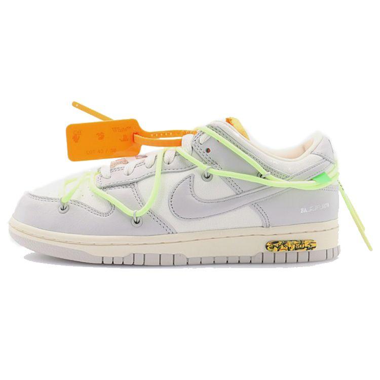 Nike Off-White x Dunk Low Лот 43 из 50 Кроссовки унисекс Sail Нейтрально-серые Barely-Volt DM1602-128 36.5
Nike Off-White x Dunk Low Лот 43 из 50 Кроссовки унисекс Sail Нейтрально-серые Barely-Volt DM1602-128 36.5