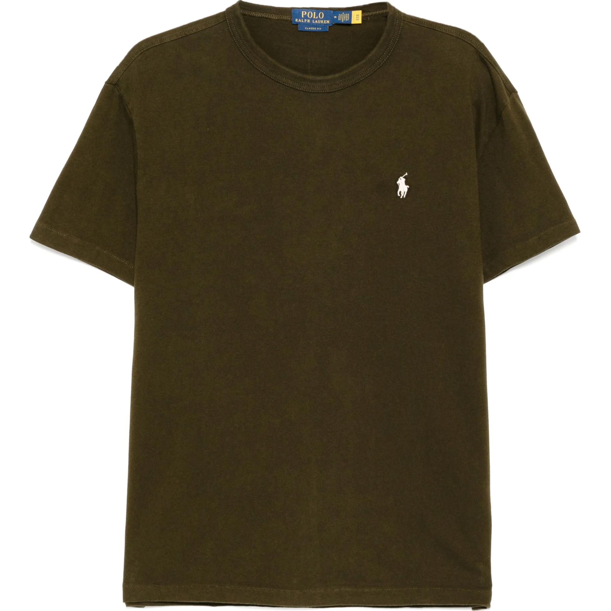 Polo Ralph Lauren SS25 Crew Neck Short Sleeve Straight Hem T-Shirt Men Tops Olive-Green 710916698-022 S
Polo Ralph Lauren SS25 Crew Neck Short Sleeve Straight Hem T-Shirt Men Tops Olive-Green 710916698-022 S