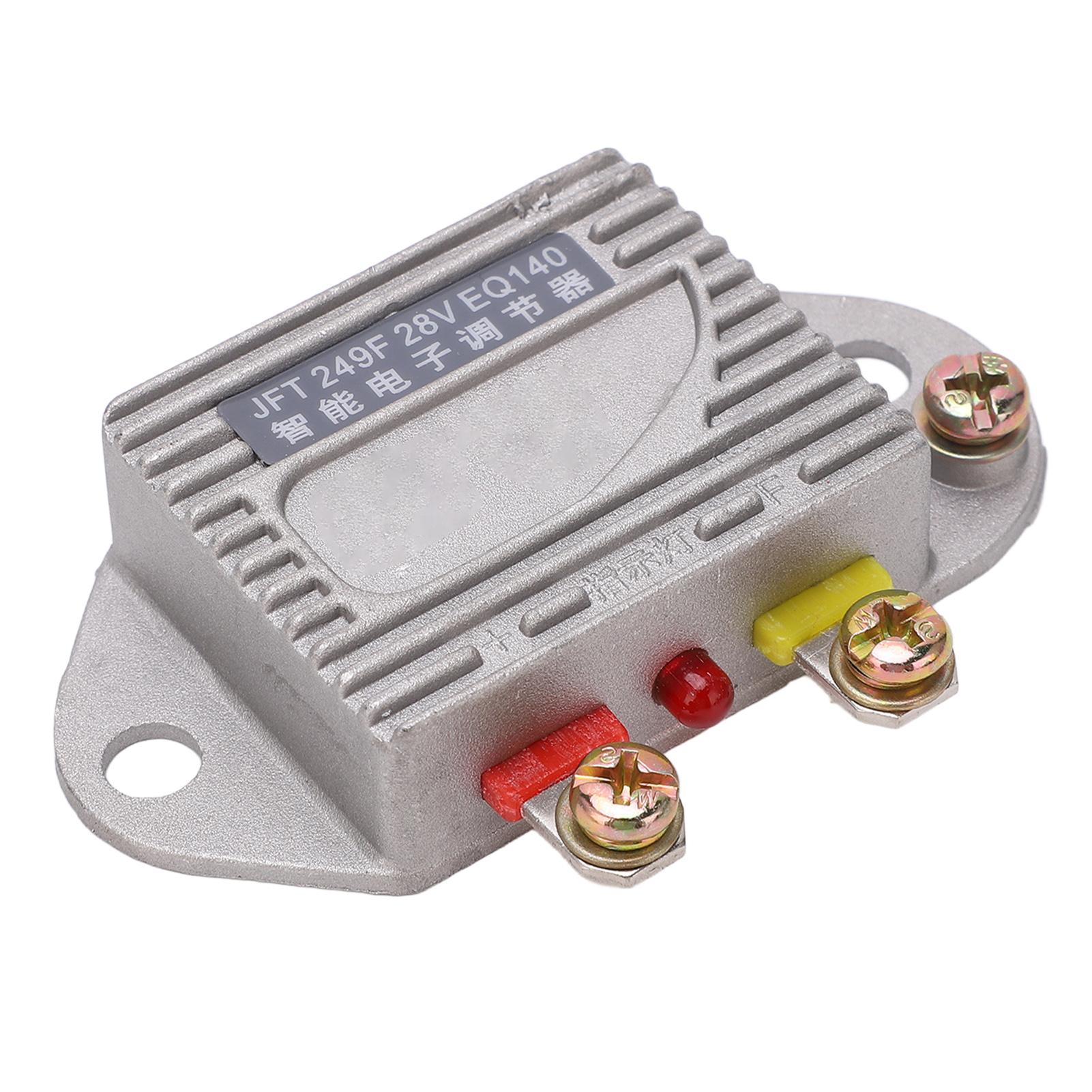 Vehicle Generator Regulator Intelligent Aluminum Alloy Electronic Regulator for EQ140 28V
Vehicle Generator Regulator Intelligent Aluminum Alloy Electronic Regulator for EQ140 28V