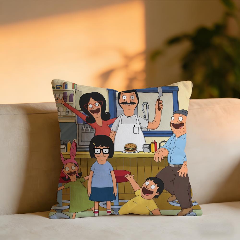 Cartoon BBobs BBurgers Anime Cushion Cover Cozy Velvet Throw PillowSoft Warm Cushion For Sofa Bed 30x30 cm
Cartoon BBobs BBurgers Anime Cushion Cover Cozy Velvet Throw PillowSoft Warm Cushion For Sofa Bed 30x30 cm