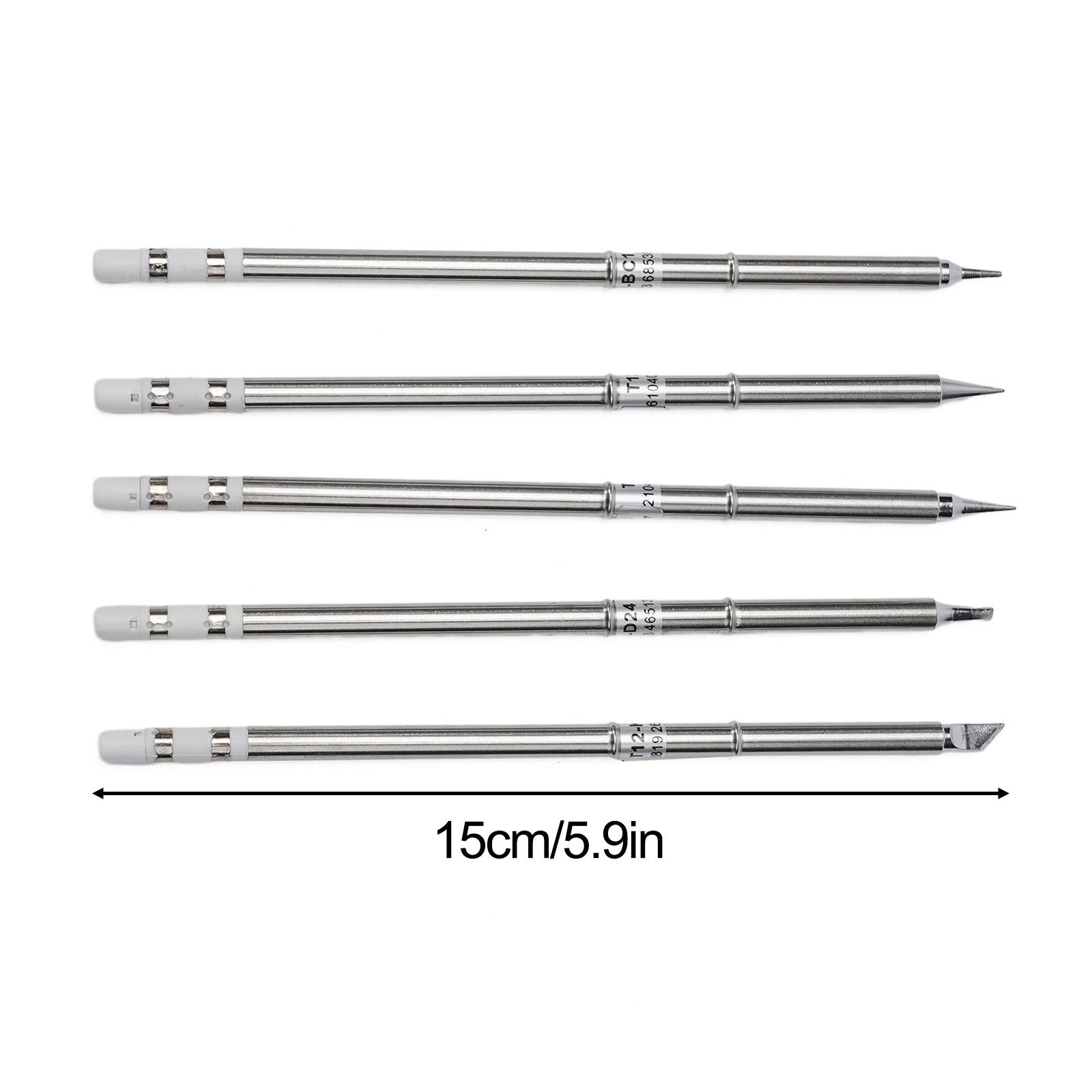 For Soldering Station 942 Soldering Iron Tip Welding Tool Accessories T12 Soldering Iron Tip T12-BL T12-ILS T12-K China Mainland
For Soldering Station 942 Soldering Iron Tip Welding Tool Accessories T12 Soldering Iron Tip T12-BL T12-ILS T12-K China Mainland