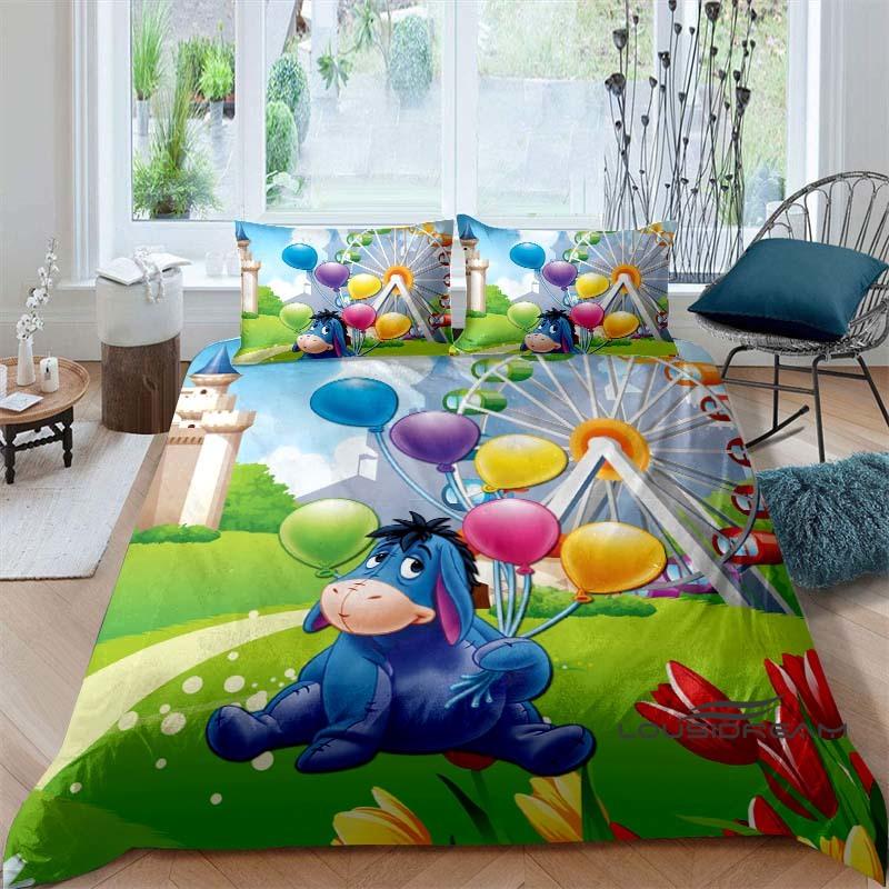 (Eeyore) Bedding Set, 3D Printed Cartoon Pattern Duvet Cover, Soft and Comfortable, King Size, Suitable as a Gift for Boys and 155X200cm
(Eeyore) Bedding Set, 3D Printed Cartoon Pattern Duvet Cover, Soft and Comfortable, King Size, Suitable as a Gift for Boys and 155X200cm