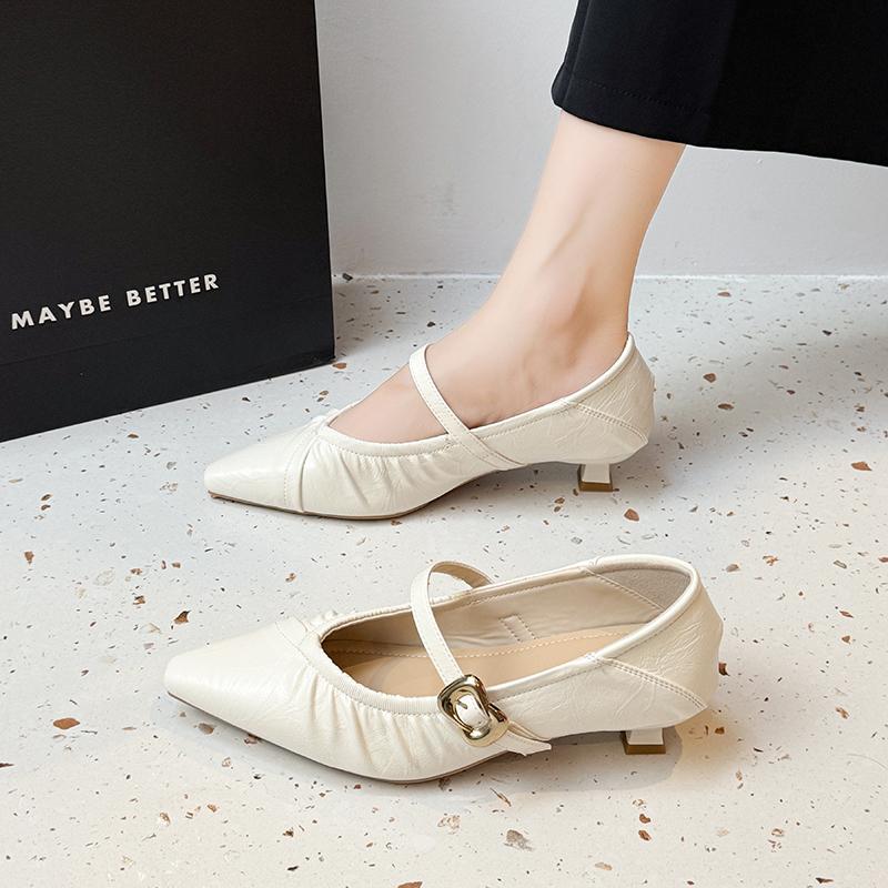 Fashion Pumps for Women Buckle Strap Thin Mid Heels Pointed Toe Women Shoes Solid Leather Square Buckle Mary Jane Shoes Woman 40 бежевый
Fashion Pumps for Women Buckle Strap Thin Mid Heels Pointed Toe Women Shoes Solid Leather Square Buckle Mary Jane Shoes Woman 40 бежевый
