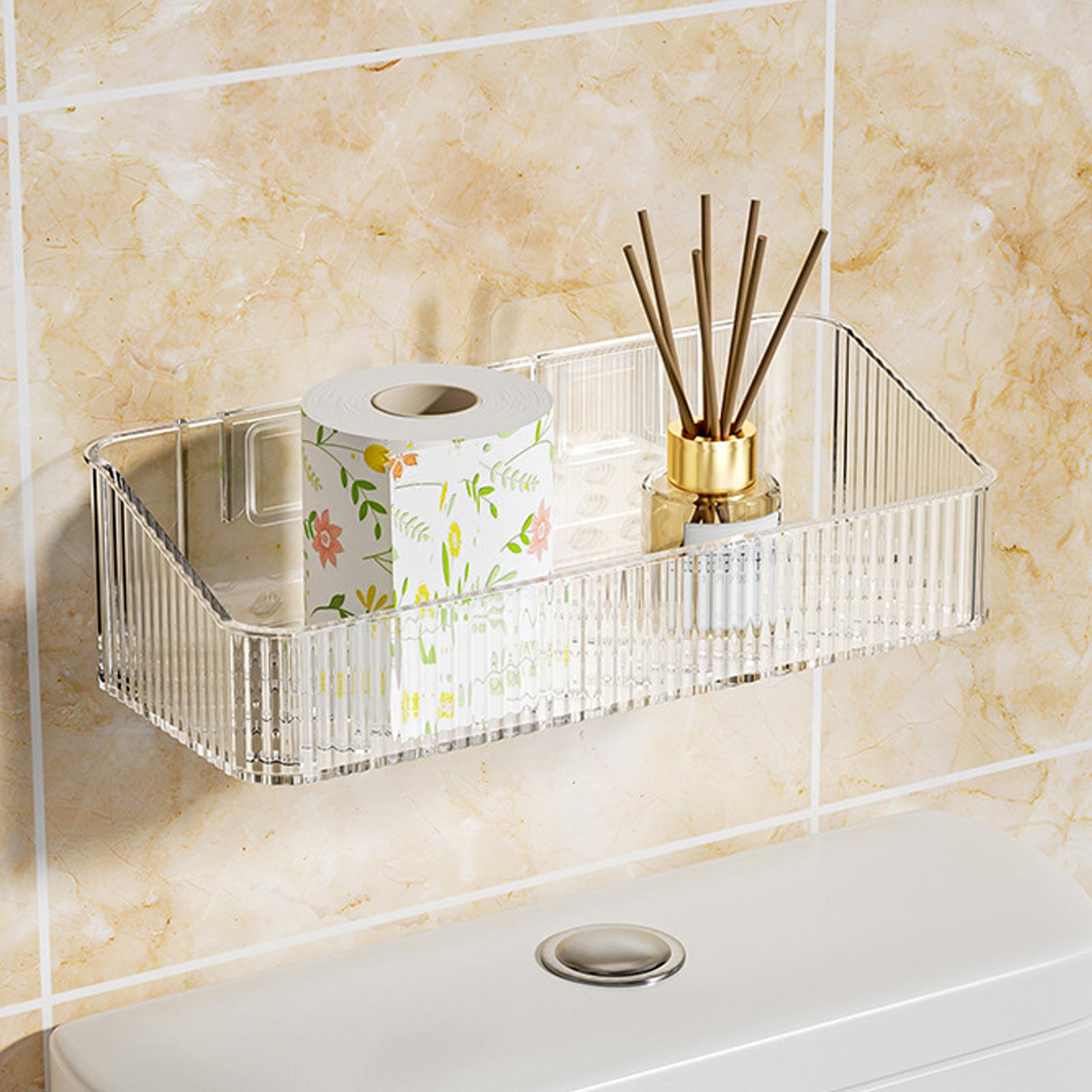 Adhesive Shower Caddy Heavy Duty Bathroom Shower Organizer Wall Mounted Bath Storage Shelves for Bathroom Accessories прозорий
Adhesive Shower Caddy Heavy Duty Bathroom Shower Organizer Wall Mounted Bath Storage Shelves for Bathroom Accessories прозорий