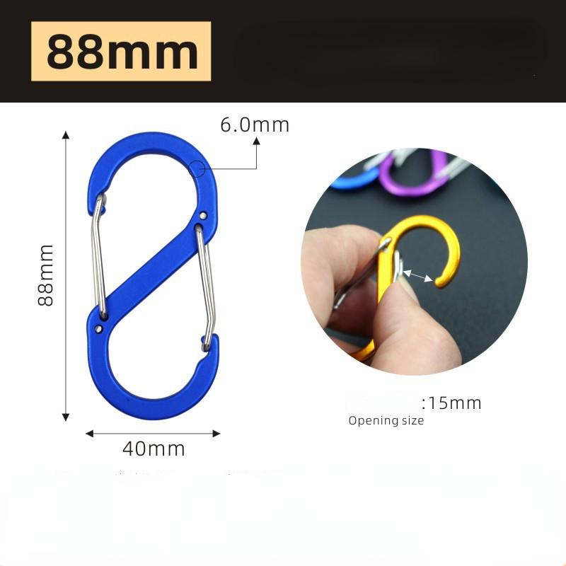 Пряжка S-типа для альпинизма, рюкзак с 8-значной пряжкой, быстроподвесной рюкзак из алюминиевого сплава, многофункциональный крючок с пряжкой для кемпинга, кемпинга, EDC L
Пряжка S-типа для альпинизма, рюкзак с 8-значной пряжкой, быстроподвесной рюкзак из алюминиевого сплава, многофункциональный крючок с пряжкой для кемпинга, кемпинга, EDC L