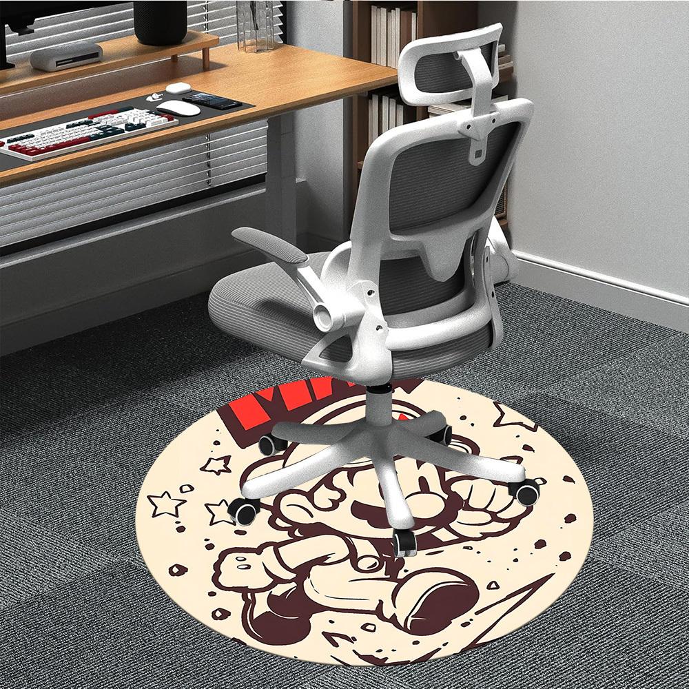 1PC Mario Adventure Office Round Area Rug, Indoor Mat Suitable For Office, Under Office Chairs Bedroom Living Room Home Decor DT1212027 80cm by 80cm
1PC Mario Adventure Office Round Area Rug, Indoor Mat Suitable For Office, Under Office Chairs Bedroom Living Room Home Decor DT1212027 80cm by 80cm