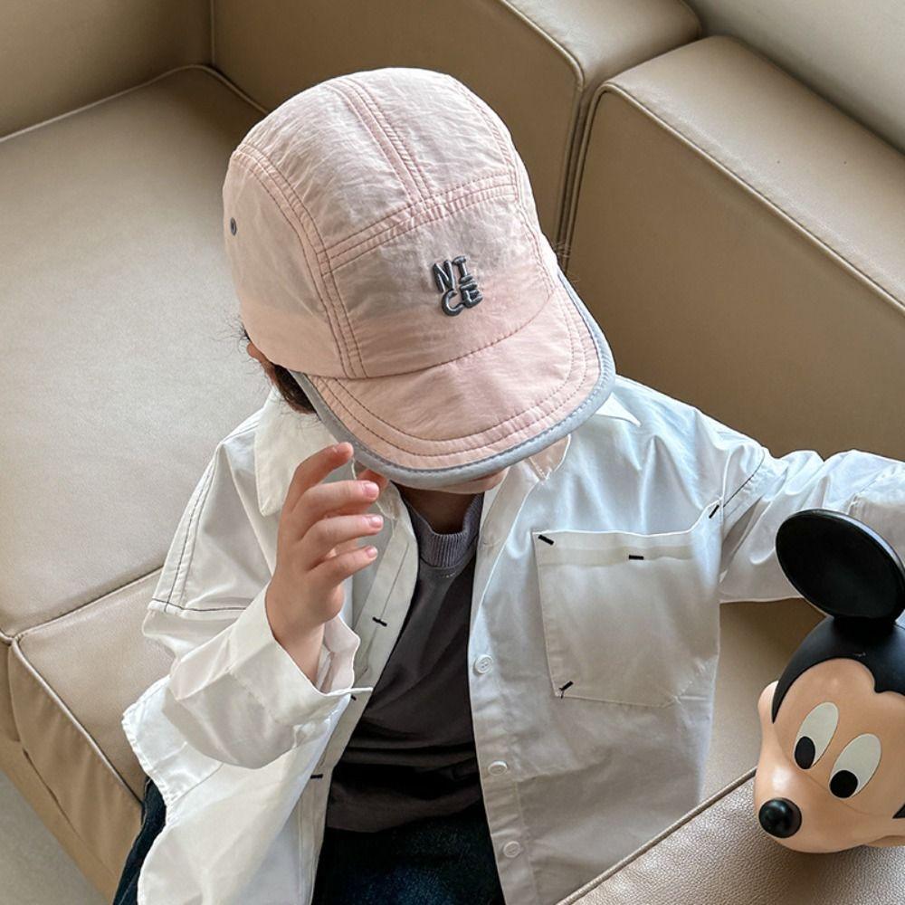 Peaked Cap Kids Baseball Cap Letter Embroidered Children Caps Fashion Summer Visors Children рожевий
Peaked Cap Kids Baseball Cap Letter Embroidered Children Caps Fashion Summer Visors Children рожевий