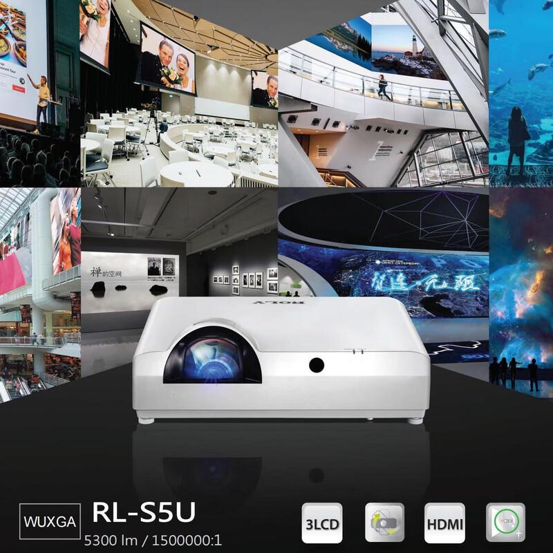 ROLY RL-S5U Series Professional Laser Projector (CN version)
ROLY RL-S5U Series Professional Laser Projector (CN version)