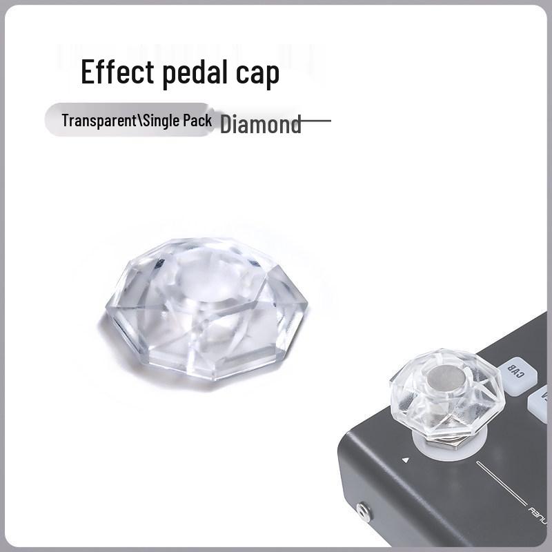 Multi-color Electric Guitar Pedal Foot Caps - Single Pedal Accessories алмаз/чистий
Multi-color Electric Guitar Pedal Foot Caps - Single Pedal Accessories алмаз/чистий