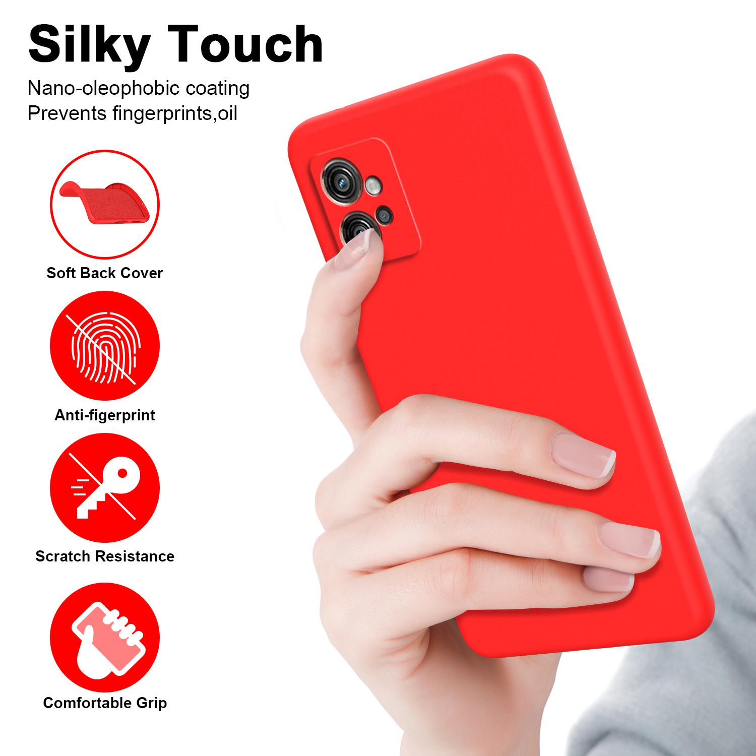 For Motorola Moto G32 4G Anti-collision 2.2mm Protective Cover Fiber Lining+TPU Phone Case Purple
For Motorola Moto G32 4G Anti-collision 2.2mm Protective Cover Fiber Lining+TPU Phone Case Purple
