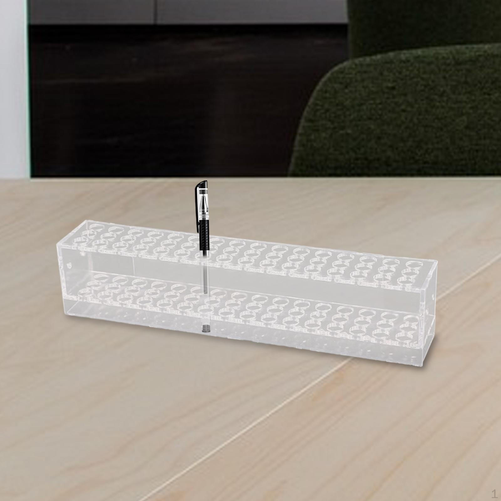 Прозрачный держатель подставки для ручки для стола с несколькими слотами Прочная прочная многофункциональная кисточка для макияжа 1 Layer 48 Holes
Прозрачный держатель подставки для ручки для стола с несколькими слотами Прочная прочная многофункциональная кисточка для макияжа 1 Layer 48 Holes