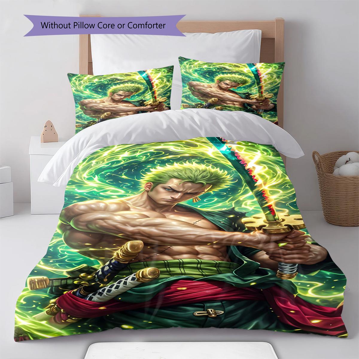 One Piece Luffy Laughing Big Eyes Bedding Set Anime Duvet Cover Polyester Soft Comforter Set -QJY 135x200cm
One Piece Luffy Laughing Big Eyes Bedding Set Anime Duvet Cover Polyester Soft Comforter Set -QJY 135x200cm