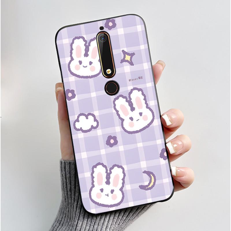 Case For Nokia 6.1/Nokia A6 2018 Cartoon Shockproof Soft Black Case Fluffy Panda Bunny Kitten Pattern Phone Casing Back Cover Nokia A6 2018
Case For Nokia 6.1/Nokia A6 2018 Cartoon Shockproof Soft Black Case Fluffy Panda Bunny Kitten Pattern Phone Casing Back Cover Nokia A6 2018
