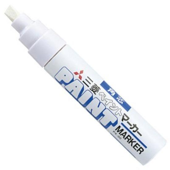 Маркер-карандаш Mitsubishi Pencil Paint Square White (Пигмент на масляной основе/жирный свинец) (Цена 10) PX30.1
Маркер-карандаш Mitsubishi Pencil Paint Square White (Пигмент на масляной основе/жирный свинец) (Цена 10) PX30.1