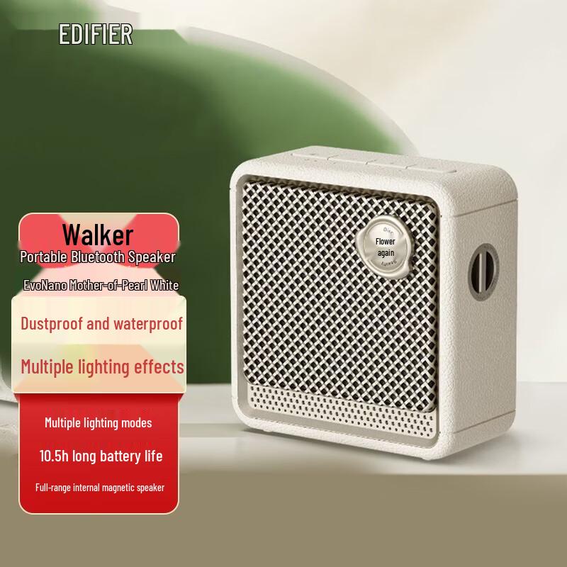 Edifier Evo Nano Portable Bluetooth Speaker CN plug (adapter included)
Edifier Evo Nano Portable Bluetooth Speaker CN plug (adapter included)