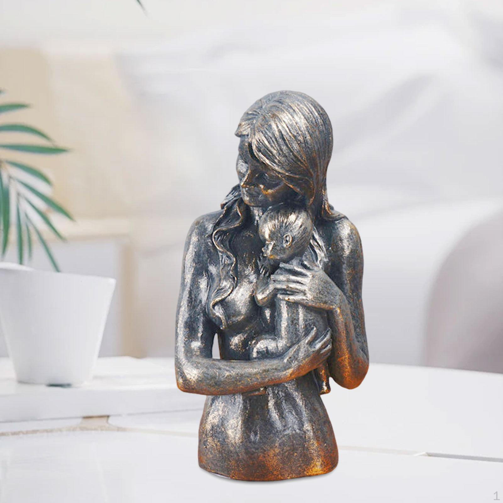 Mother Love Statue Resin Figurine Collection Sculpture Tabletop Ornament for Living Room Table Half Body
Mother Love Statue Resin Figurine Collection Sculpture Tabletop Ornament for Living Room Table Half Body