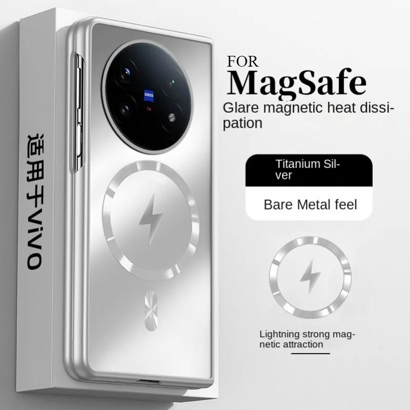 Superior Frosted Bezel-less Metal Feel Phone Case for VIVO X Fold 5 3 Pro Shockproof Magnetic Hard PC Slim Armor Protect Cover vivo X Fold3 Pro срібний
Superior Frosted Bezel-less Metal Feel Phone Case for VIVO X Fold 5 3 Pro Shockproof Magnetic Hard PC Slim Armor Protect Cover vivo X Fold3 Pro срібний
