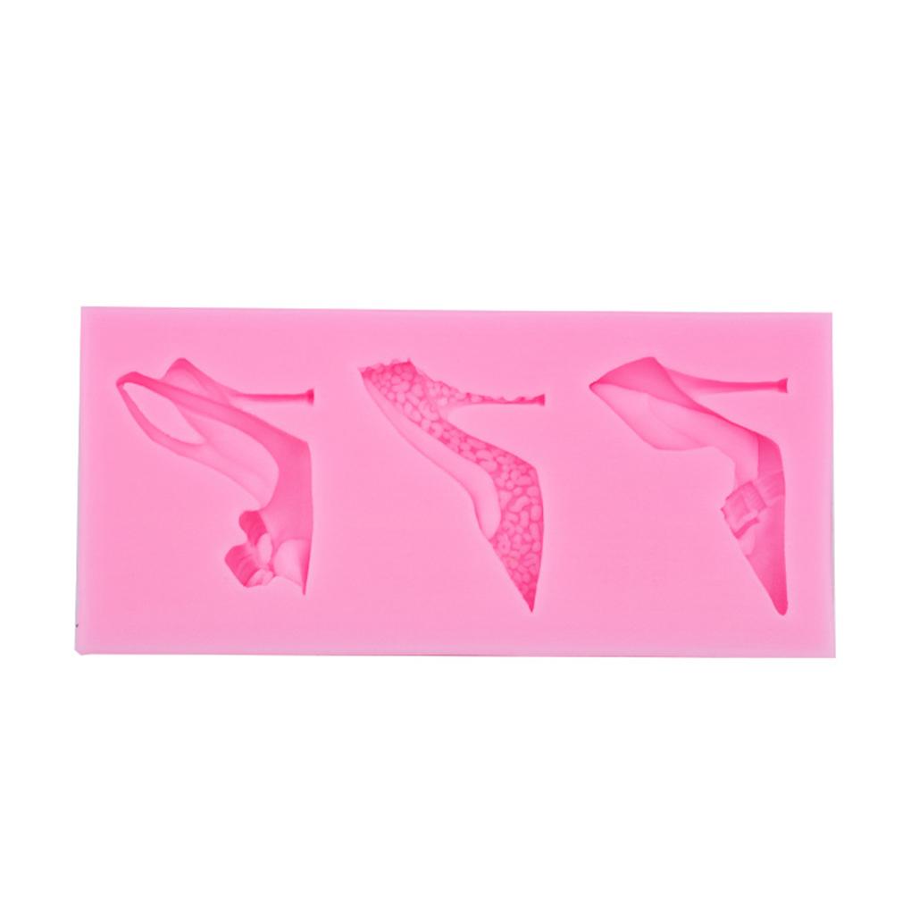 3 Grid High-heeled Shoes Shape Mold Stylish Replacement Kitchen Bakery Fondant Cake Art Crafts Mould Accessories
3 Grid High-heeled Shoes Shape Mold Stylish Replacement Kitchen Bakery Fondant Cake Art Crafts Mould Accessories