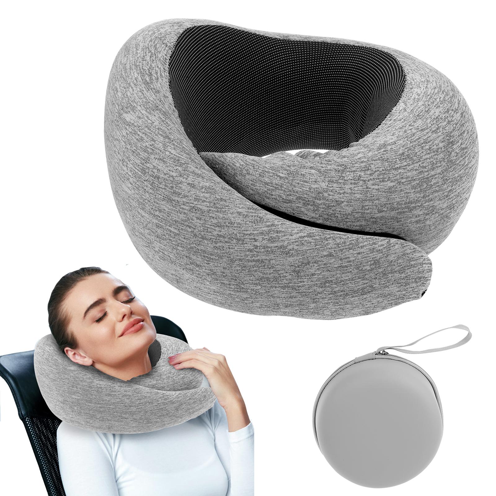 Travel Neck U-shaped Pillow Portable Airplane Soft Noon Break Sleep Pillows Neck Protection Support Memory Foam Snail Pillow сірий колір
Travel Neck U-shaped Pillow Portable Airplane Soft Noon Break Sleep Pillows Neck Protection Support Memory Foam Snail Pillow сірий колір