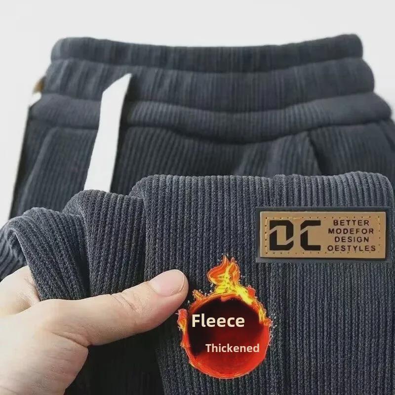 Мужские вельветовые повседневные спортивные брюки больших размеров с флисовой подкладкой - утолщенные брюки осень/зима 5XL
Мужские вельветовые повседневные спортивные брюки больших размеров с флисовой подкладкой - утолщенные брюки осень/зима 5XL