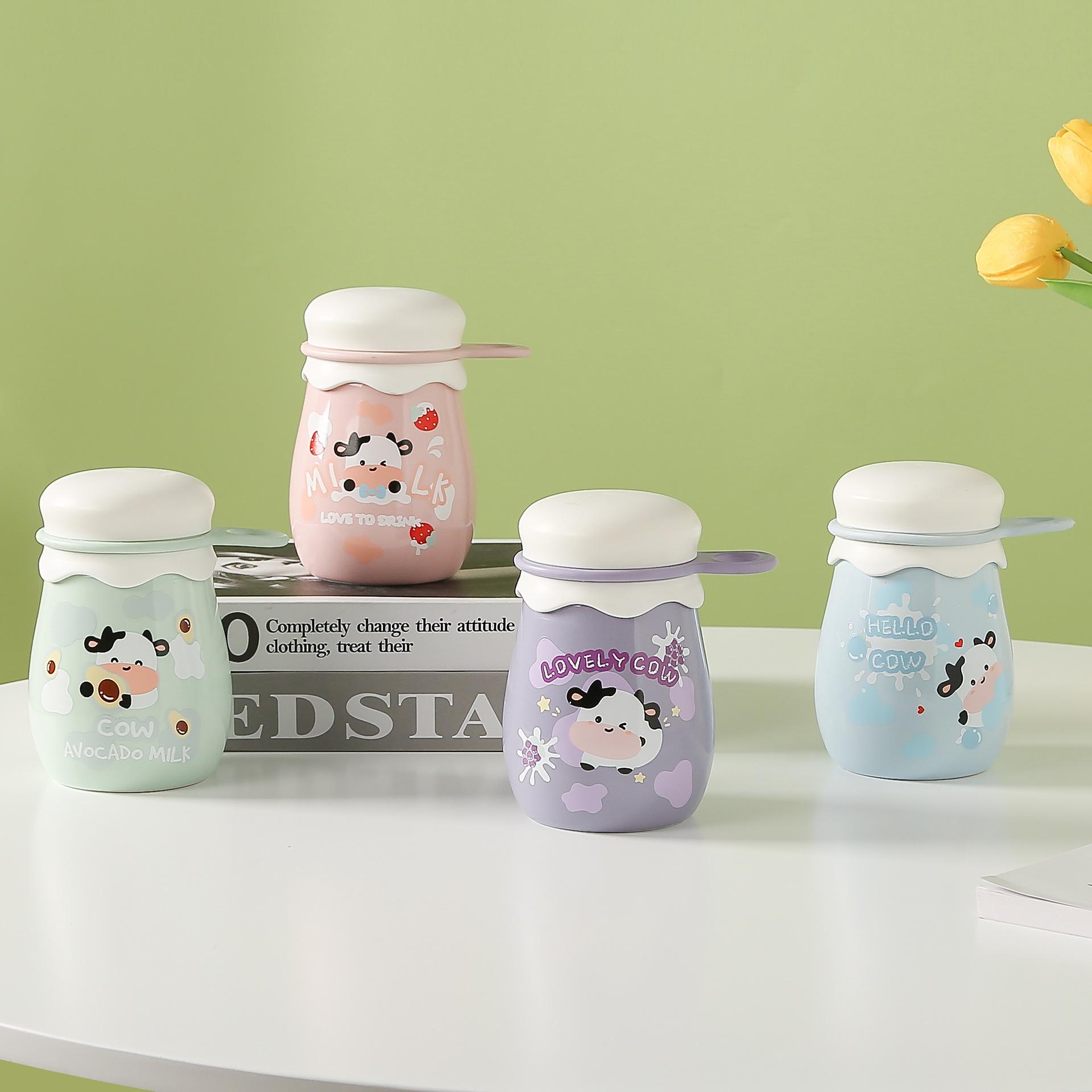 Чашка для молока с крышкой, симпатичная чашка для воды, высокая стоимость, большая емкость, кружка, Ins Feng Shui, маленькая подарочная керамическая чашка 350ML
Чашка для молока с крышкой, симпатичная чашка для воды, высокая стоимость, большая емкость, кружка, Ins Feng Shui, маленькая подарочная керамическая чашка 350ML