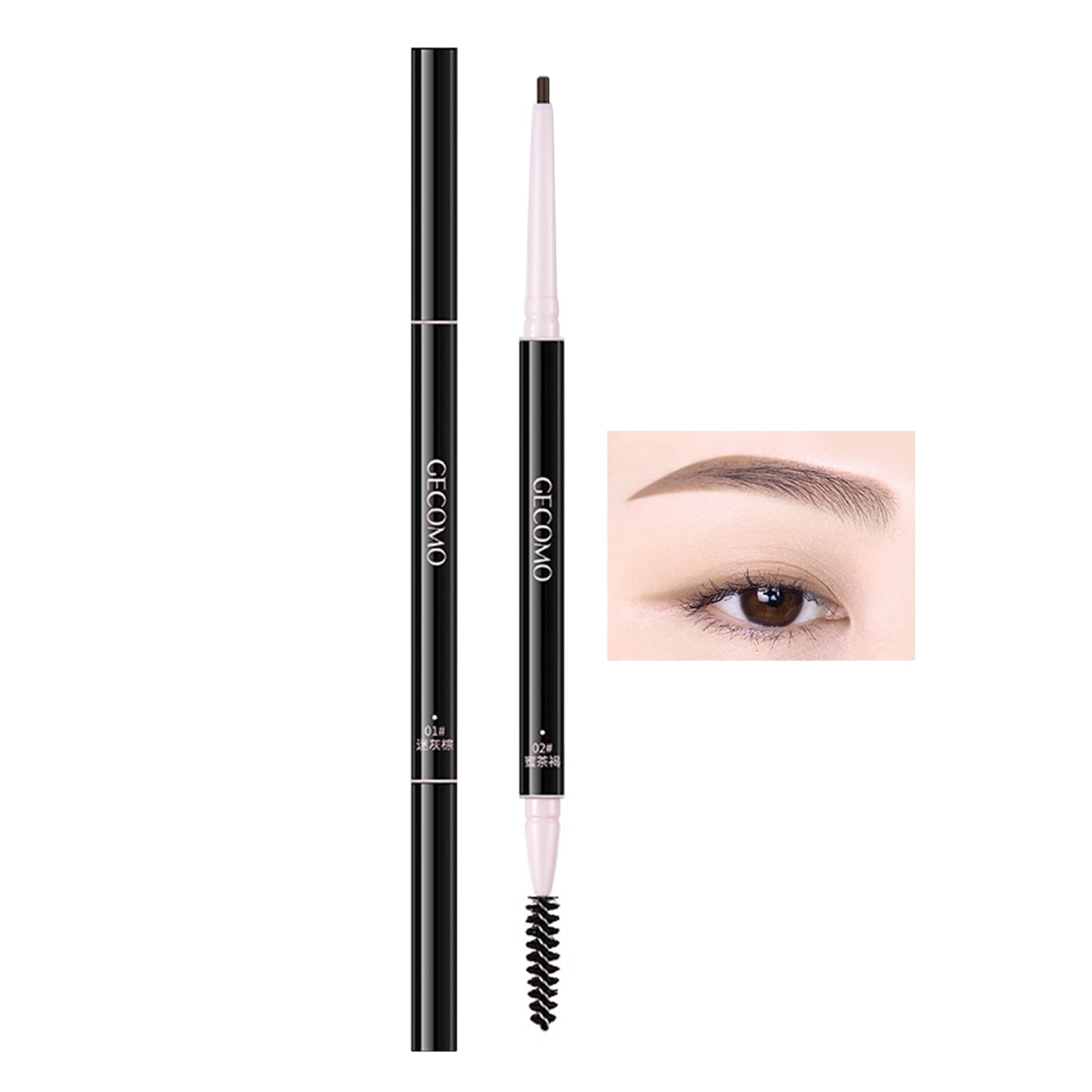 Qin Derdom Eyebrow Eyebrow Sweat and Sebum Long Retractable Type with Extra Fine Integrated Eyebrow Pencil Pencil, Waterproof, Non-falling, Pencil,
Qin Derdom Eyebrow Eyebrow Sweat and Sebum Long Retractable Type with Extra Fine Integrated Eyebrow Pencil Pencil, Waterproof, Non-falling, Pencil,