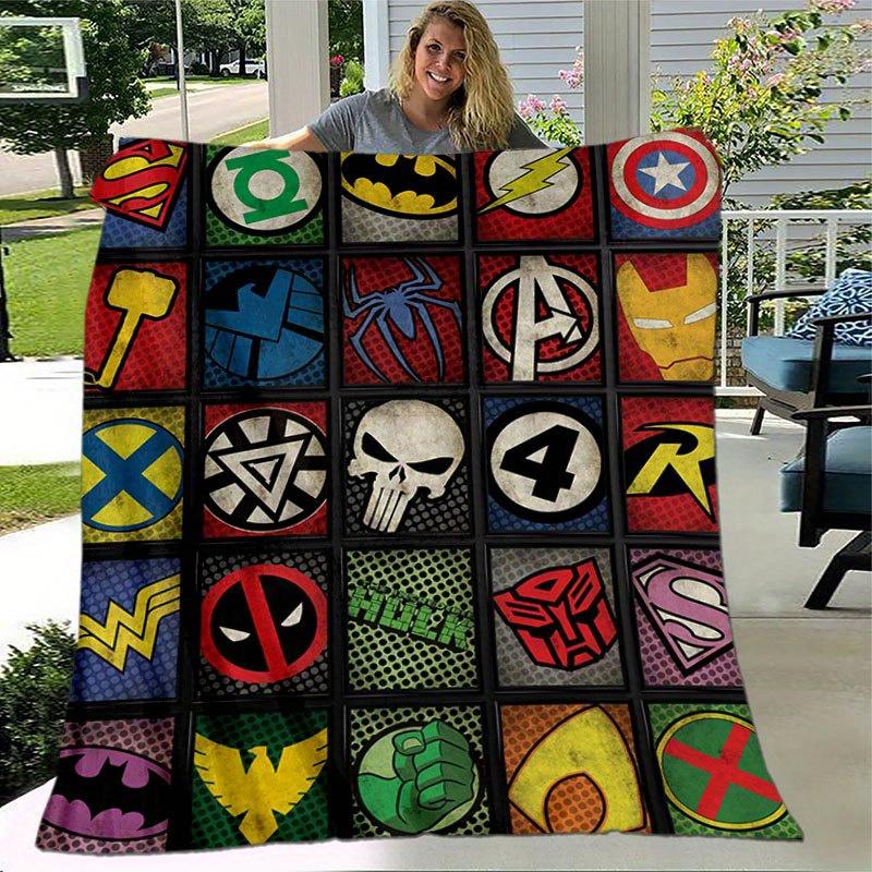Avengers Super Heroes Throw Blanket - Soft, Lightweight & Warm for Couch, Bed, Outdoor Use - Perfect Birthday Gift 130x150cm
Avengers Super Heroes Throw Blanket - Soft, Lightweight & Warm for Couch, Bed, Outdoor Use - Perfect Birthday Gift 130x150cm