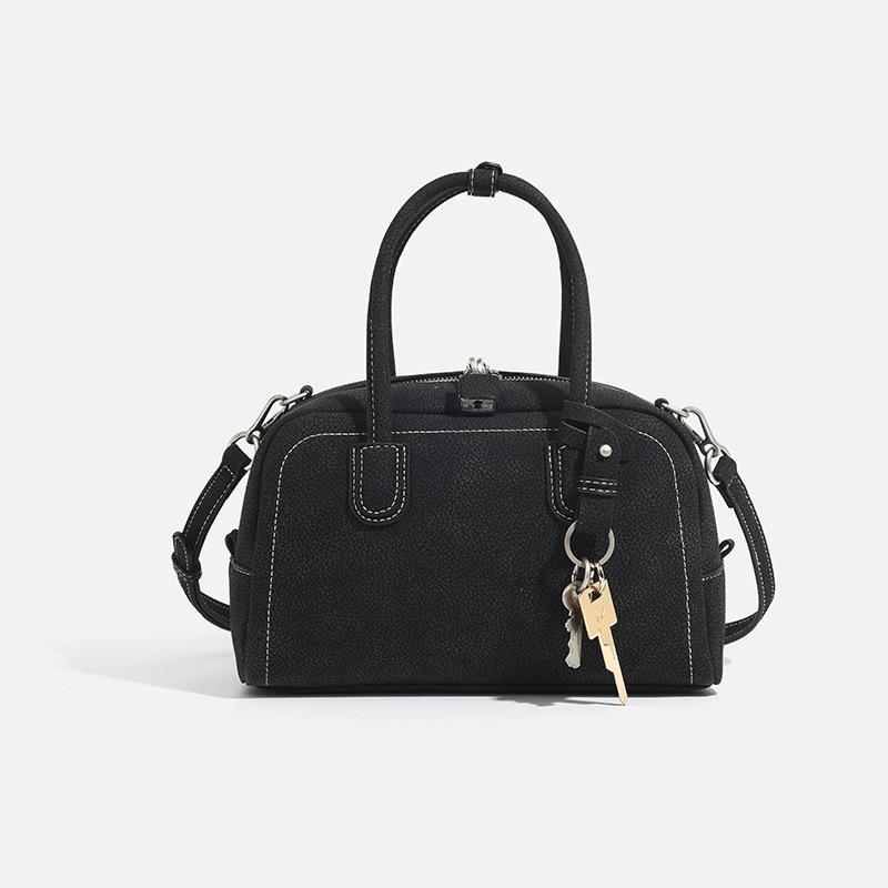 Real Leather Boston Handbag, Women s New Retro Commuting Bowling Crossbody Bag чёрный
Real Leather Boston Handbag, Women s New Retro Commuting Bowling Crossbody Bag чёрный