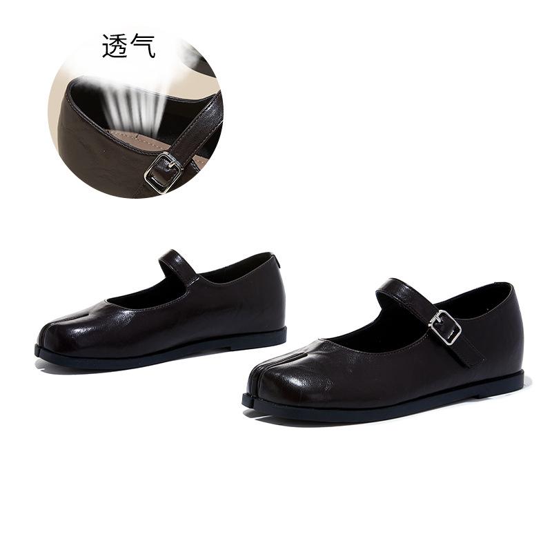 Sheepskin insoles split-toe shoes spring flat-soled shallow-mouth single shoes casual Mary Jane shoes women s shallow-mouth French single shoes 40 коричневий
Sheepskin insoles split-toe shoes spring flat-soled shallow-mouth single shoes casual Mary Jane shoes women s shallow-mouth French single shoes 40 коричневий