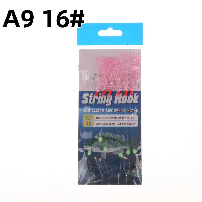 1Pc 6 Hooks Saltwater Rigs 6 String Hooks Flasher Mackerel Feather Fishing Bait Rigs Sea Fishing Lures Mackerel
1Pc 6 Hooks Saltwater Rigs 6 String Hooks Flasher Mackerel Feather Fishing Bait Rigs Sea Fishing Lures Mackerel