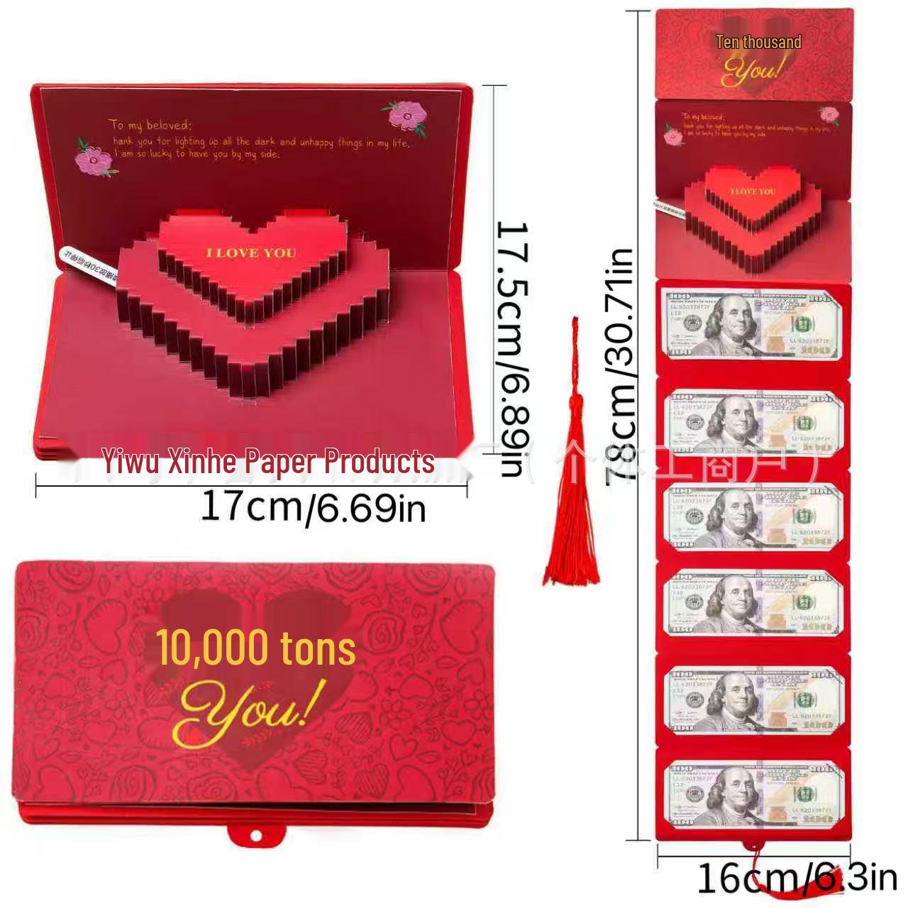 Creative Surprise Festival Card: Christmas & Birthday Greetings for Family & Friends розовый
Creative Surprise Festival Card: Christmas & Birthday Greetings for Family & Friends розовый