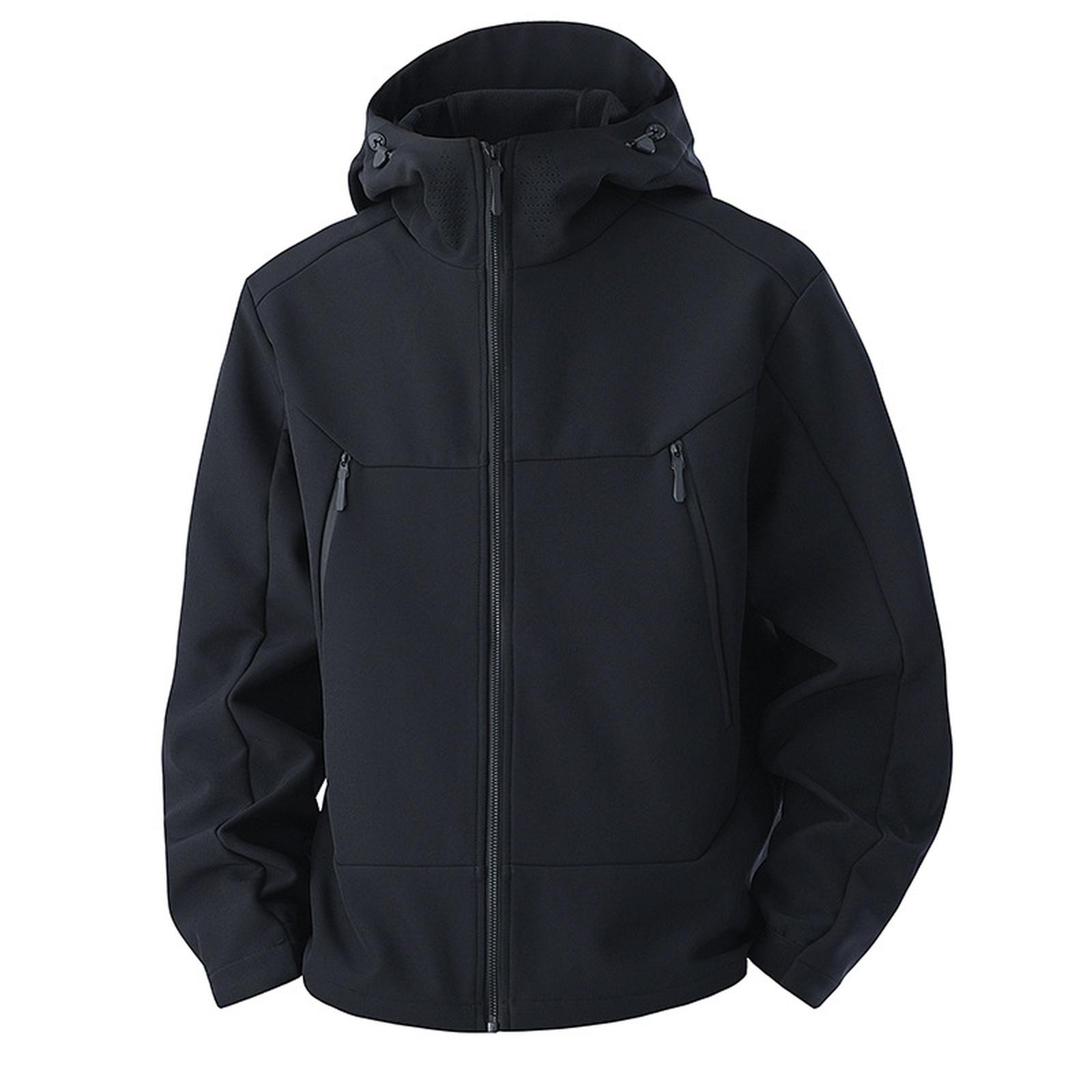 Men s Casual Sports Hooded Blazers Outerwear Outdoor Windproof Waterproof Travel Mountaineering Clothing XXL чёрный
Men s Casual Sports Hooded Blazers Outerwear Outdoor Windproof Waterproof Travel Mountaineering Clothing XXL чёрный