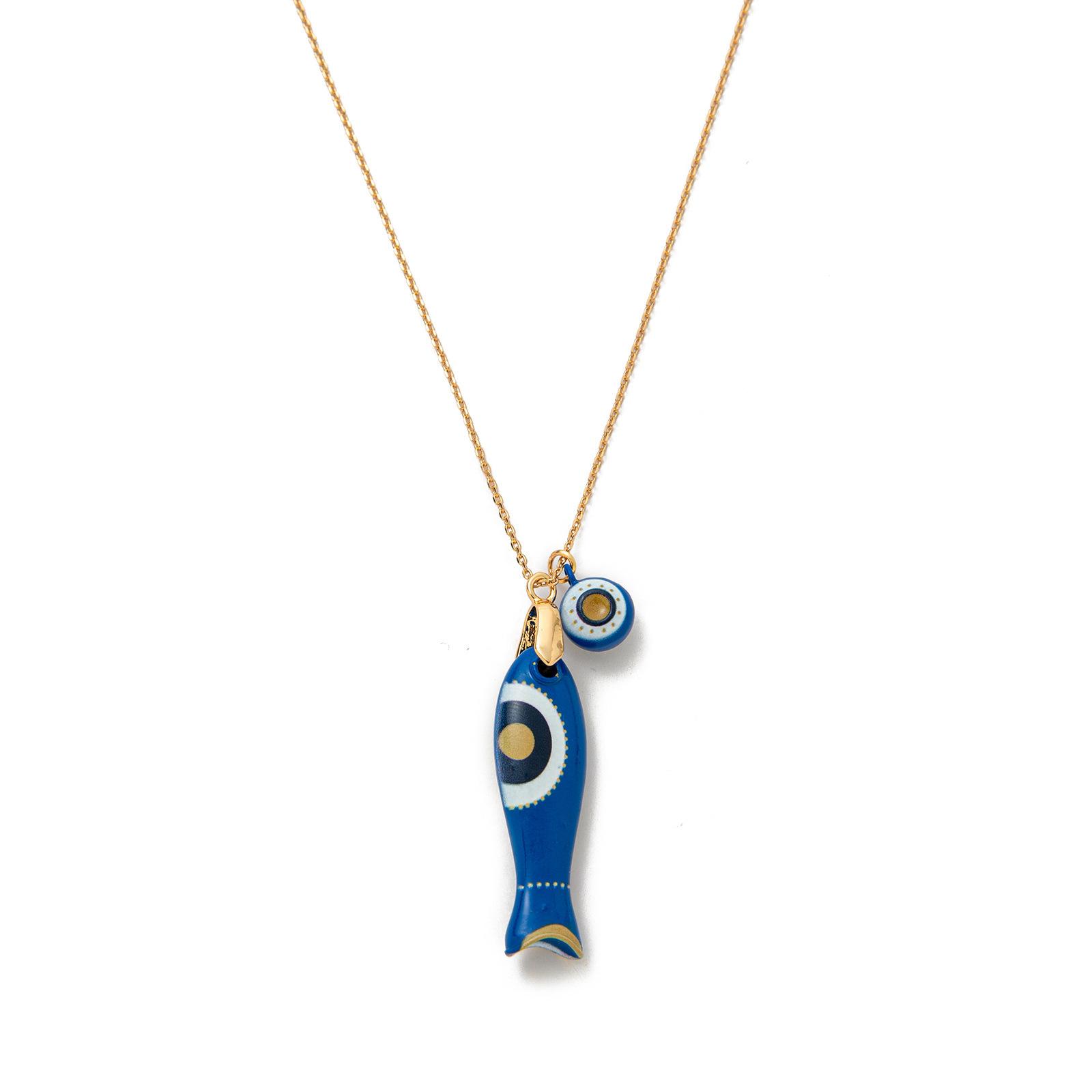 Beaded Ceramic Beads Hand-Painted Small Fish Polka Dots Double-Sided Beads Handmade Jewelry Necklace Summer Vacation Wind Small Fish Necklace
Beaded Ceramic Beads Hand-Painted Small Fish Polka Dots Double-Sided Beads Handmade Jewelry Necklace Summer Vacation Wind Small Fish Necklace