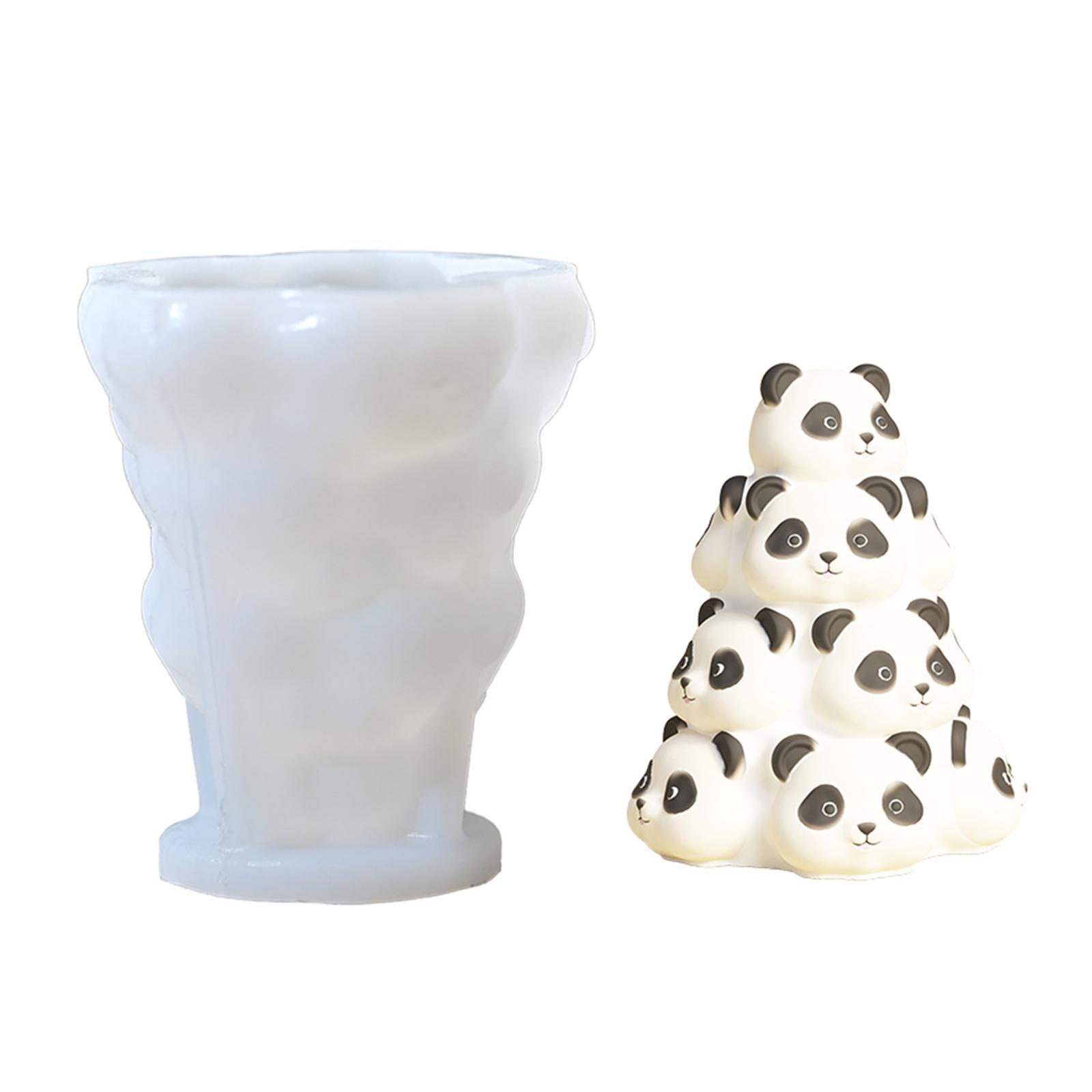 Silicone Ornament Mold Panda/Cats Shaped Candle Mould Plaster Mould for Jewelry Making and Handmade Craft Lover T1
Silicone Ornament Mold Panda/Cats Shaped Candle Mould Plaster Mould for Jewelry Making and Handmade Craft Lover T1
