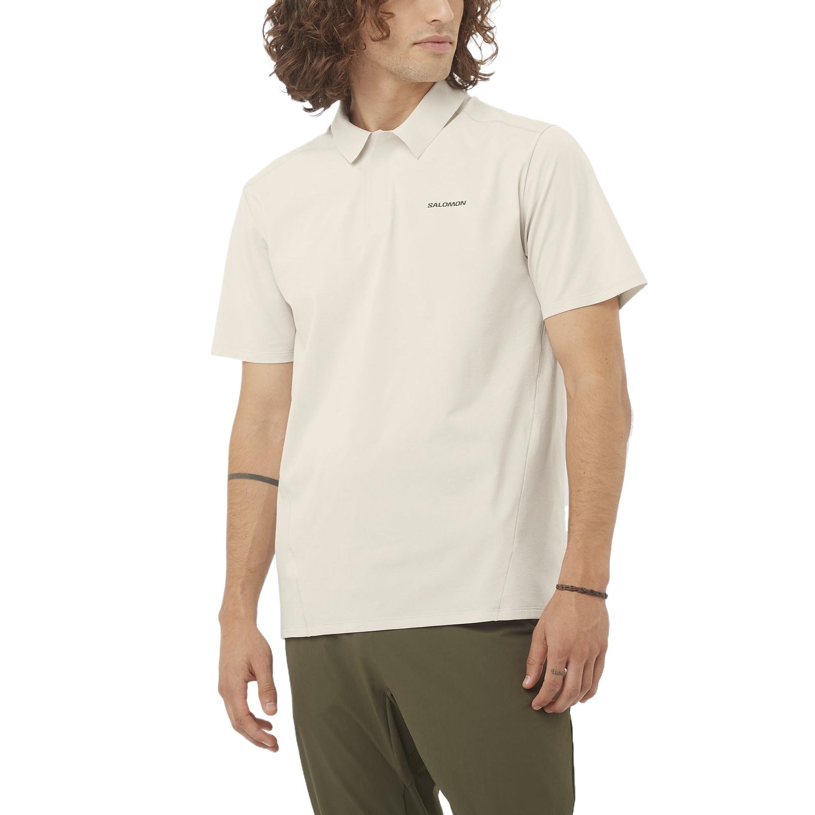 Salomon Comfortable Breathable Quick-Dry Casual Solid Color Polo Shirt Men Tops Off-White C24392 S
Salomon Comfortable Breathable Quick-Dry Casual Solid Color Polo Shirt Men Tops Off-White C24392 S