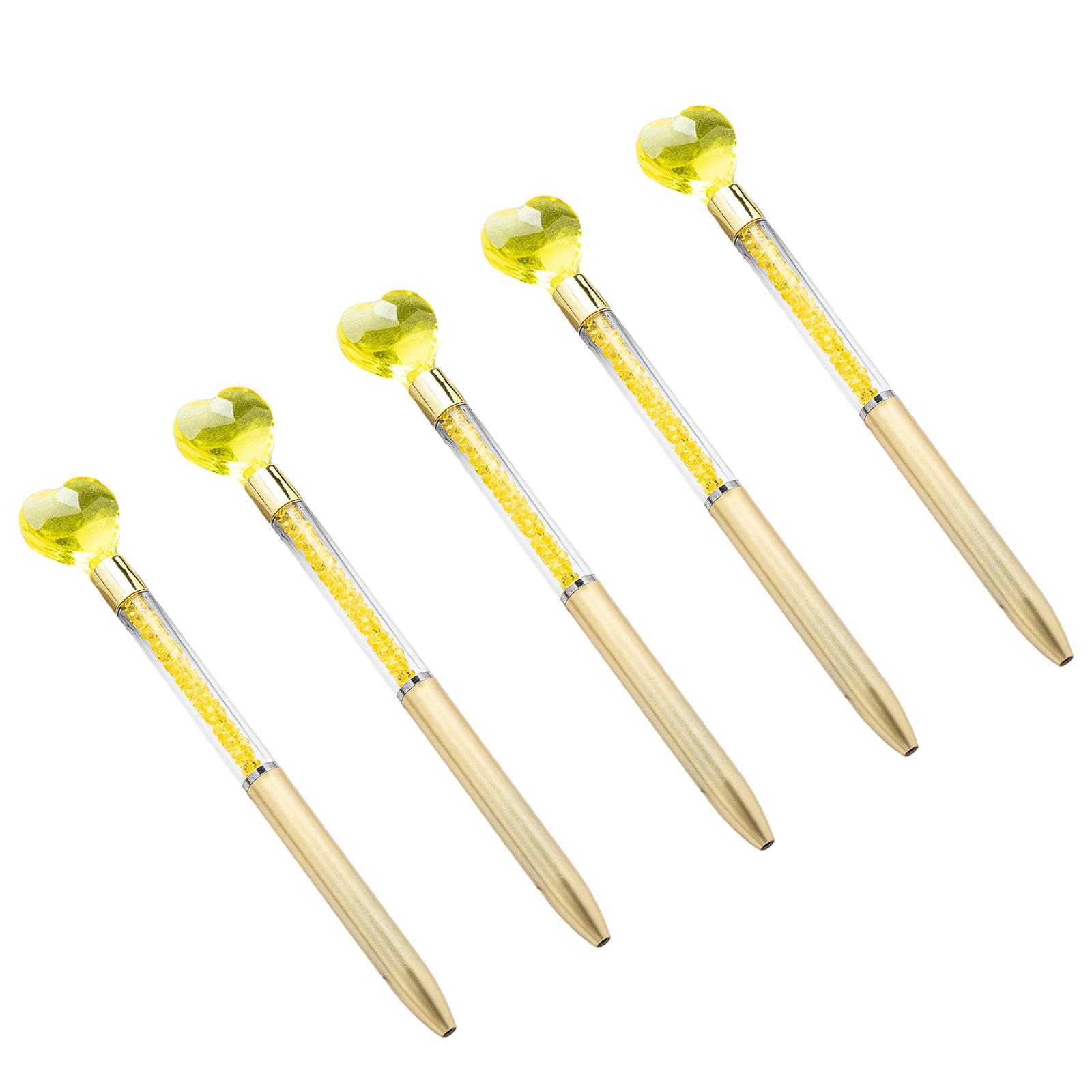 5 шт. шариковая ручка в форме сердца, ручка для подписи, декоративная ручка, 1,0 мм, писчая ручка, кристальная шариковая ручка, школьные принадлежности
5 шт. шариковая ручка в форме сердца, ручка для подписи, декоративная ручка, 1,0 мм, писчая ручка, кристальная шариковая ручка, школьные принадлежности