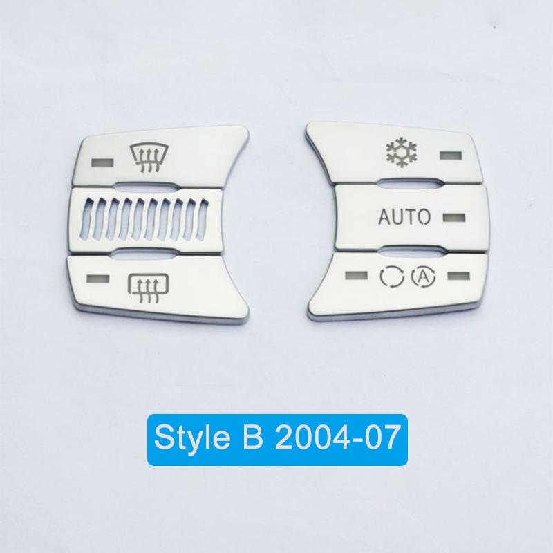 6 шт./компл., ABS, центральная консоль автомобиля, крышка кнопки кондиционера, аксессуары для BMW 5 серии E60 520li 523li 525li 530li Style B 2004-07
6 шт./компл., ABS, центральная консоль автомобиля, крышка кнопки кондиционера, аксессуары для BMW 5 серии E60 520li 523li 525li 530li Style B 2004-07