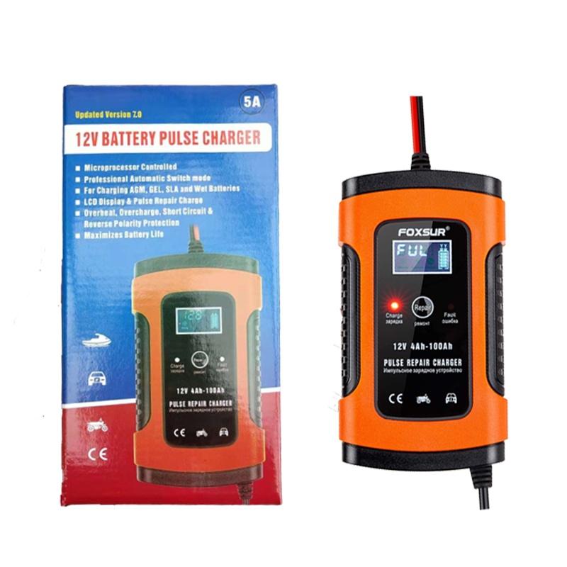 Battery Motorcycle Car Charger 12v Automobile Intelligent Pulse Repair Lcd Kit AU
Battery Motorcycle Car Charger 12v Automobile Intelligent Pulse Repair Lcd Kit AU