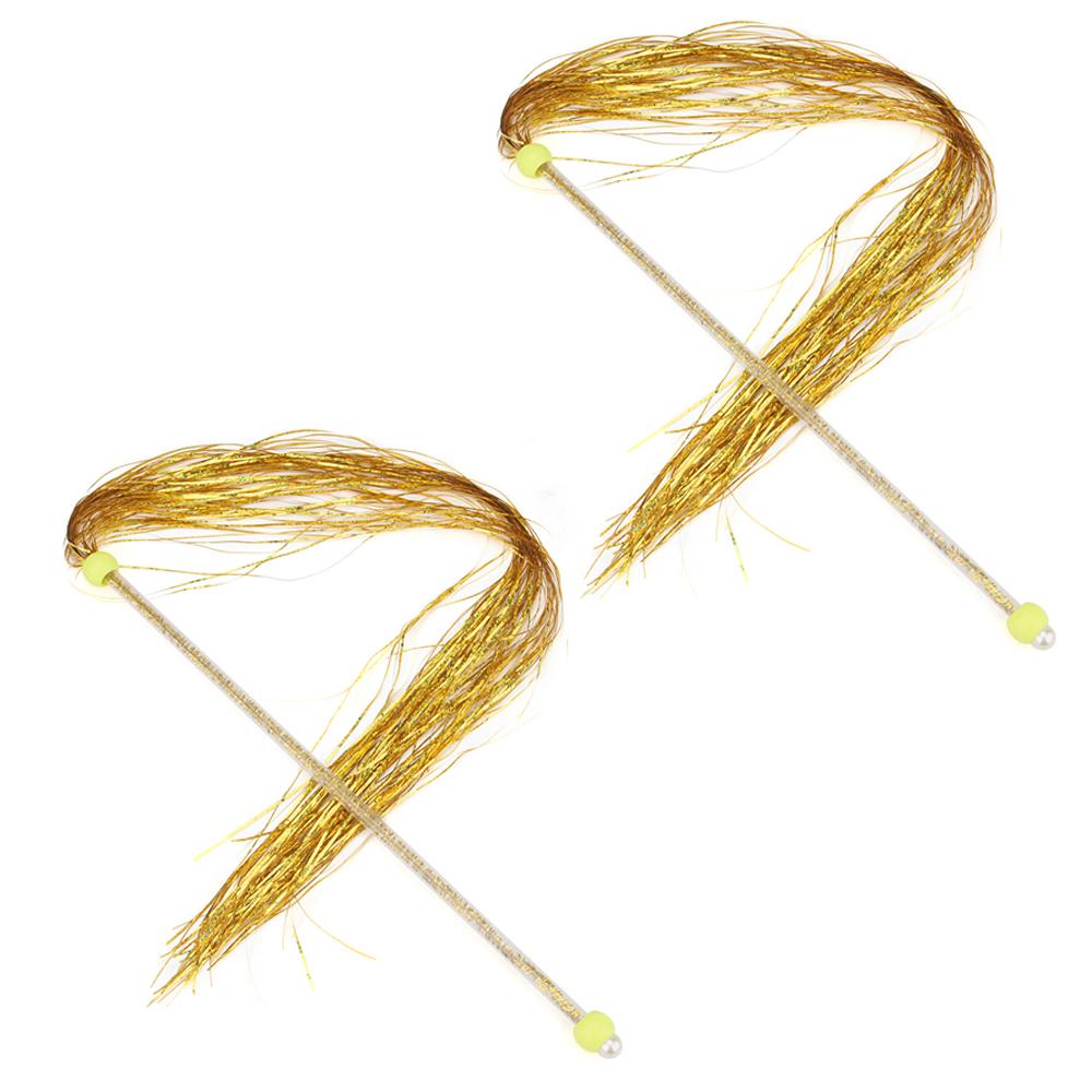 2pcs Colorful Kitten Interactive Rod Tassel Cat Teaser Wand Toys Funny Stick Pet Toy
2pcs Colorful Kitten Interactive Rod Tassel Cat Teaser Wand Toys Funny Stick Pet Toy