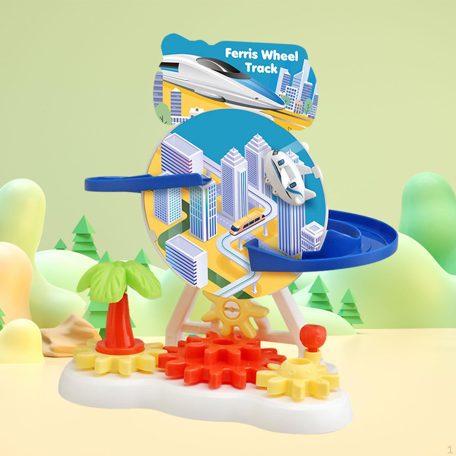 Игривый игровой набор для гонок на американских горках для мальчиков и девочек дошкольного возраста, детский город
Игривый игровой набор для гонок на американских горках для мальчиков и девочек дошкольного возраста, детский город