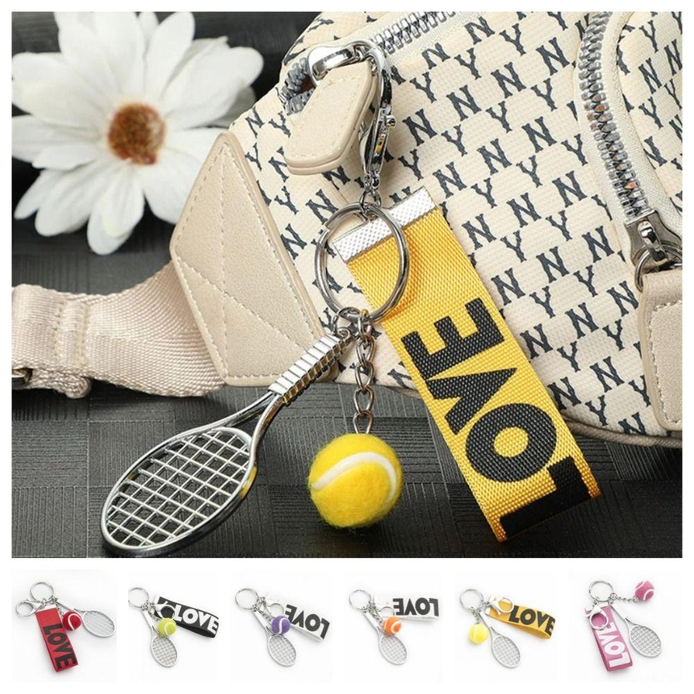 Creative Tennis Keychain Tennis Racket Sports Keyring Jewelry Tennis Racket Pendant Backpack Decor зелений
Creative Tennis Keychain Tennis Racket Sports Keyring Jewelry Tennis Racket Pendant Backpack Decor зелений