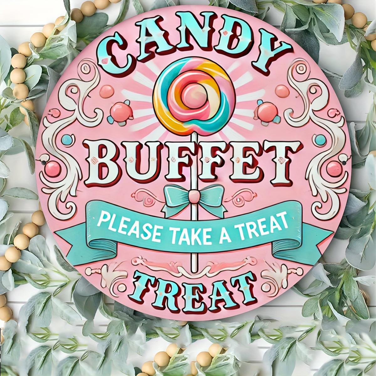 2d Flat 20*20cm Retro Candy Buffet Wooden Logo, Suitable for Home, Restaurant, Bar, Cafe, and Garage Decoration 20*20cm
2d Flat 20*20cm Retro Candy Buffet Wooden Logo, Suitable for Home, Restaurant, Bar, Cafe, and Garage Decoration 20*20cm