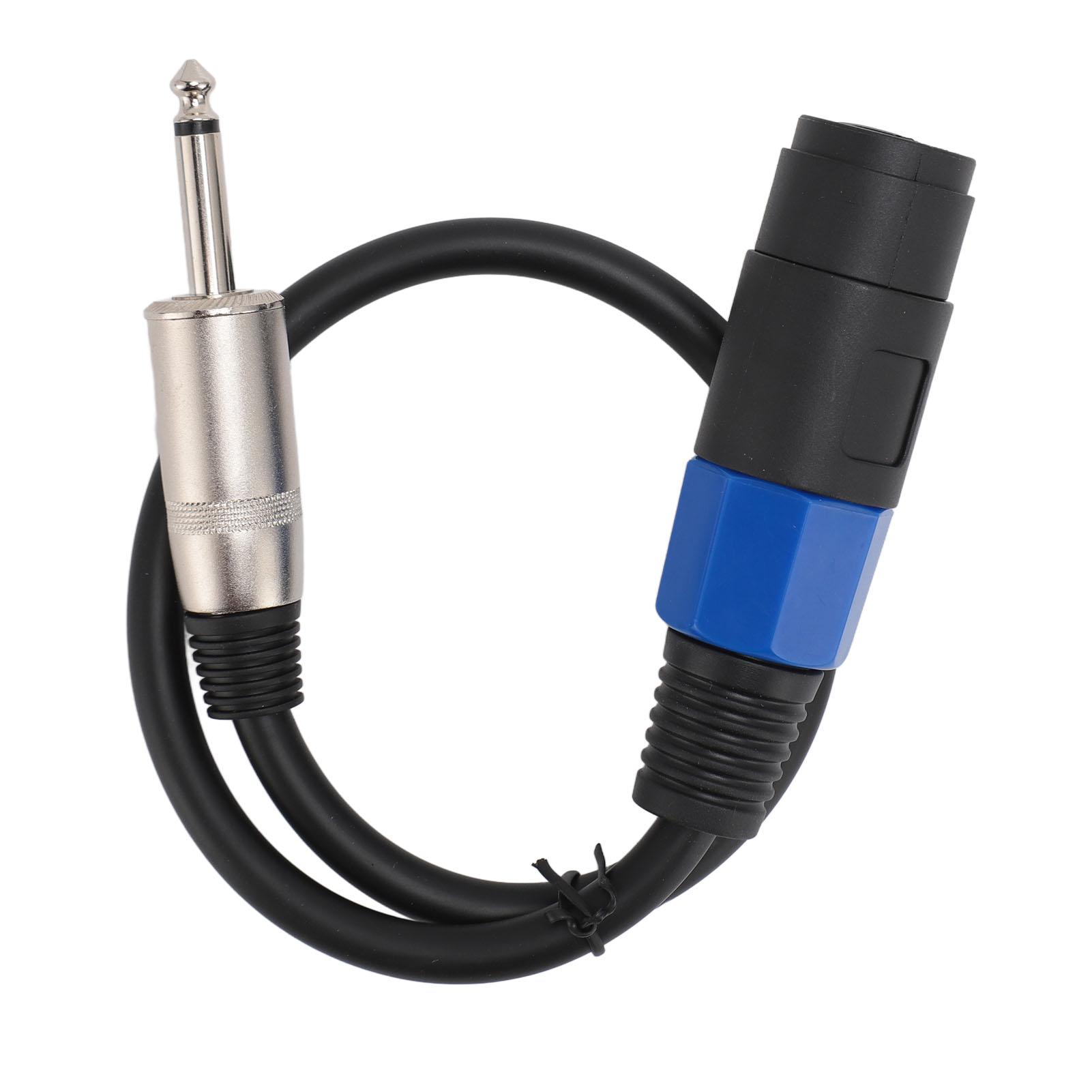 Female to 14 Inch Male Speaker Cable High Power Amplifier Connection Cord for Stage Monitors
Female to 14 Inch Male Speaker Cable High Power Amplifier Connection Cord for Stage Monitors